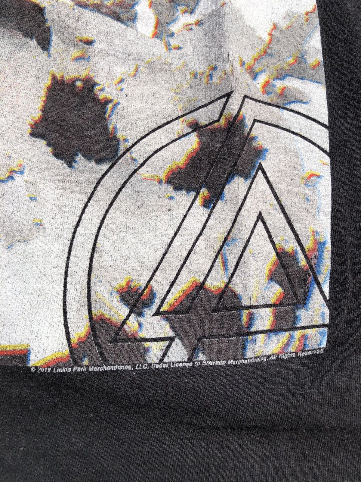Band Tees Vintage 2012 Linkin Park Black Tee (Limp Bizkit Blink-182) Size US S / EU 44-46 / 1 - 6 Thumbnail