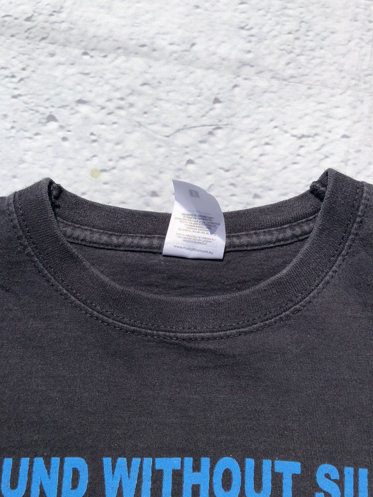 Band Tees Vintage 2015 The Script No Sound Without Silence Black Tee Size US S / EU 44-46 / 1 - 8 Thumbnail