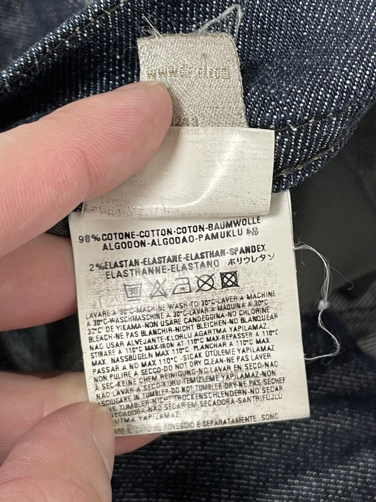 Diesel × Vintage Diesel Y2K Denim Zip pocket Size US 32 / EU 48 - 14 Thumbnail
