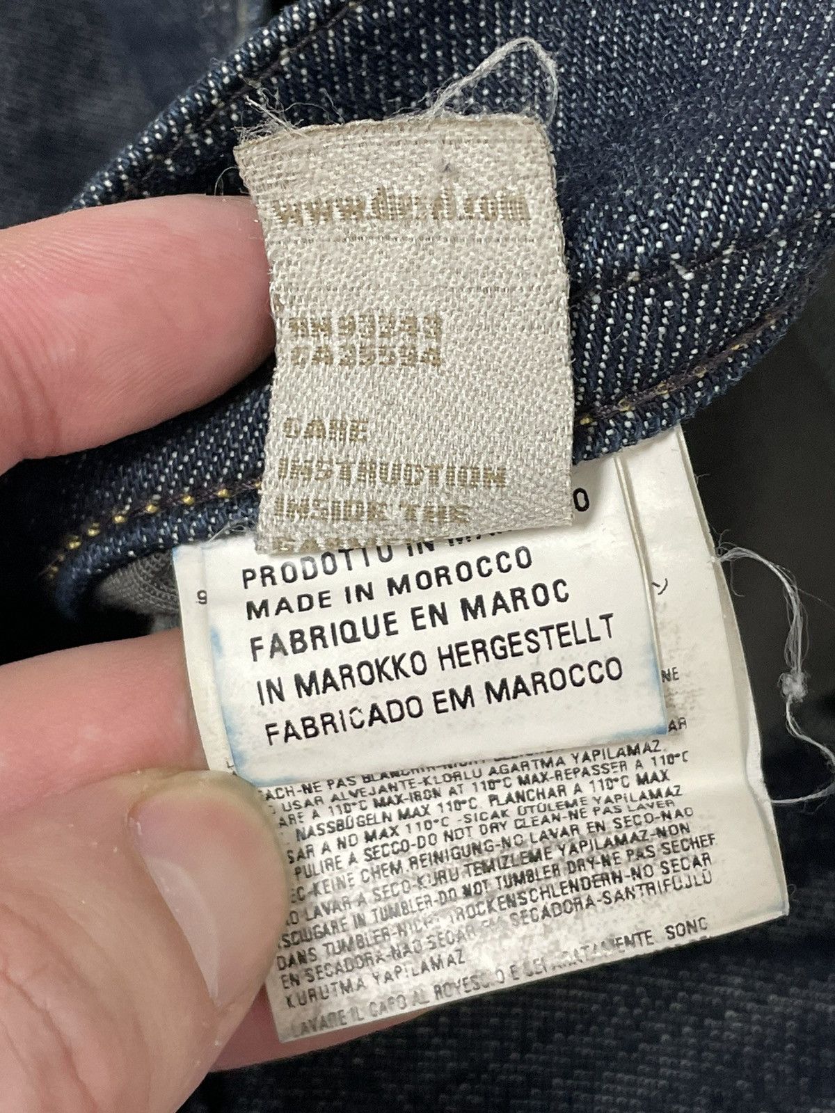 Diesel × Vintage Diesel Y2K Denim Zip pocket Size US 32 / EU 48 - 13 Thumbnail