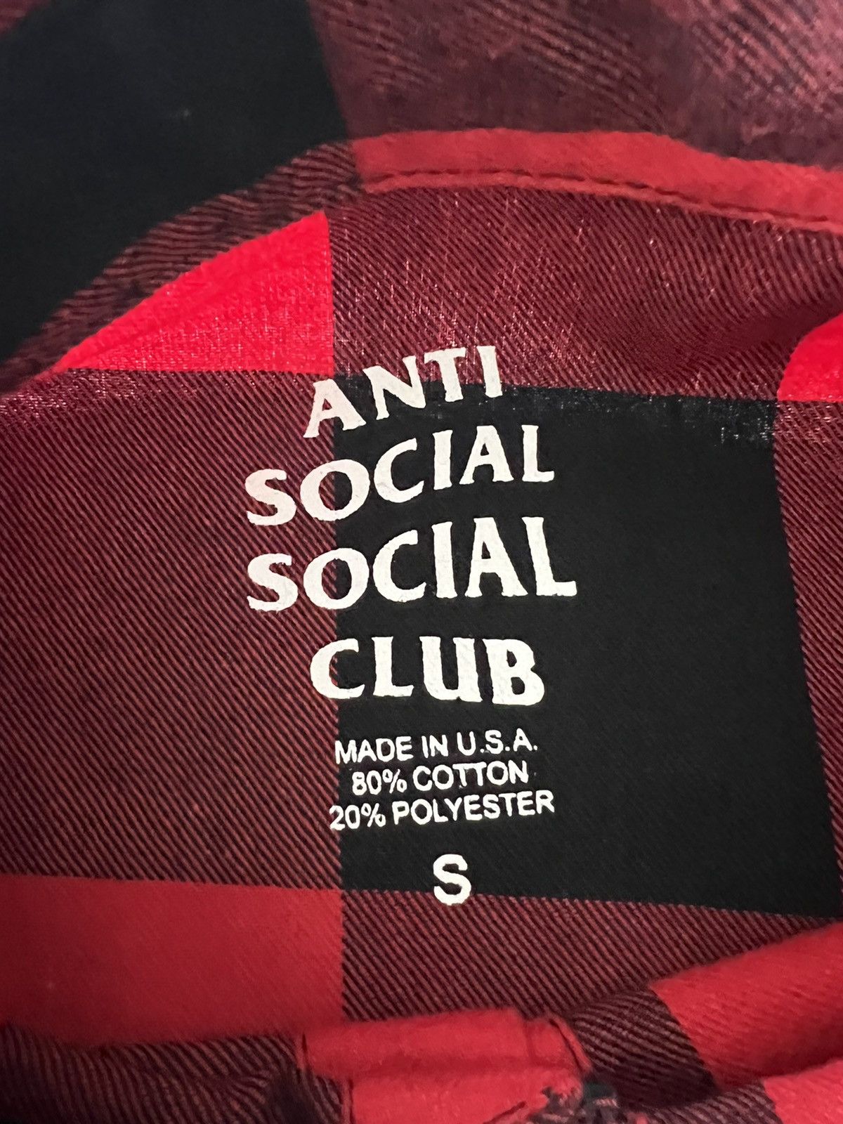 Anti Social Social Club Anti Social Social Club Shirt Size US S / EU 44-46 / 1 - 8 Thumbnail