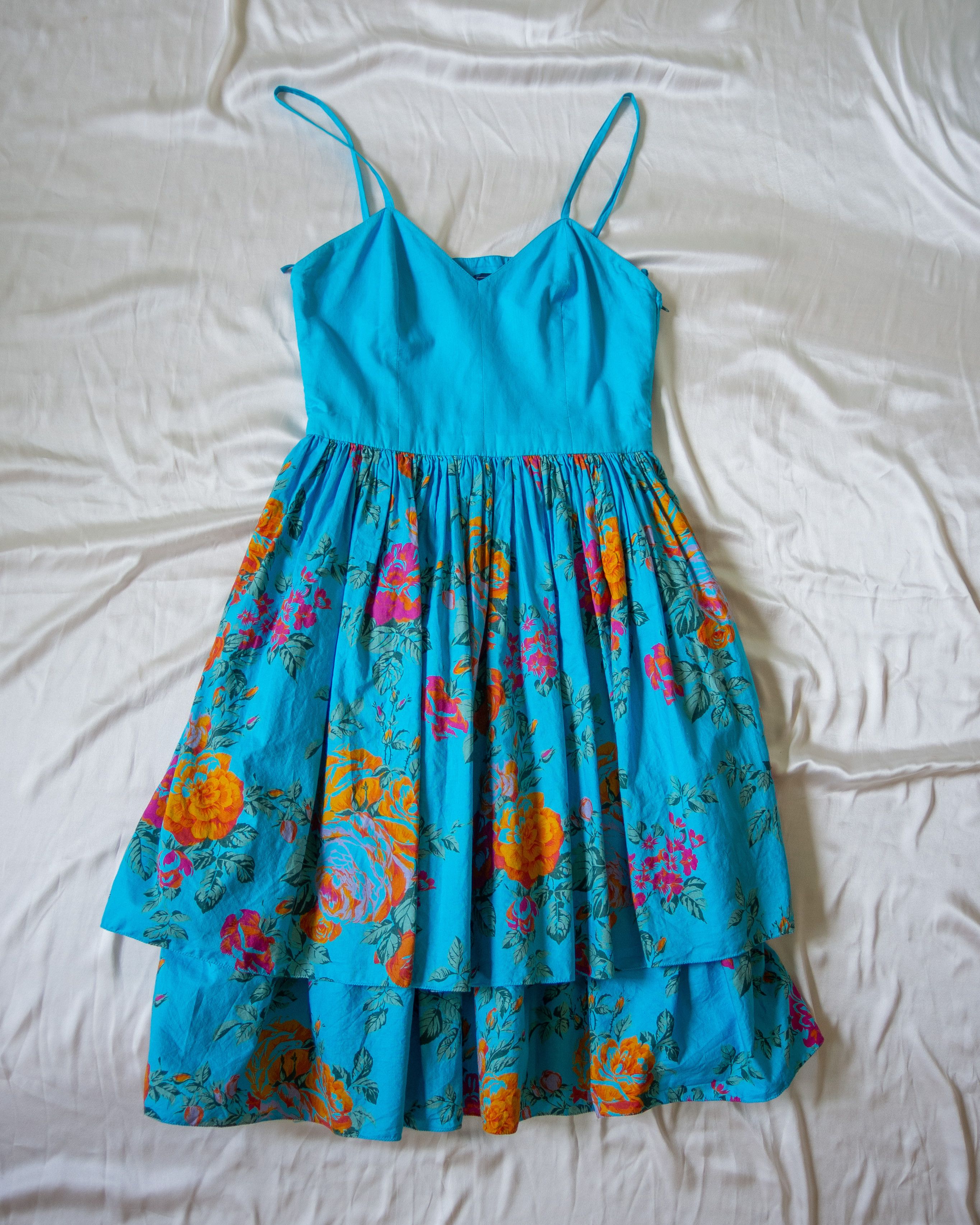Emanuel Ungaro Emanuel Ungaro vintage floral print dress Size M / US 6-8 / IT 42-44 - 3 Thumbnail