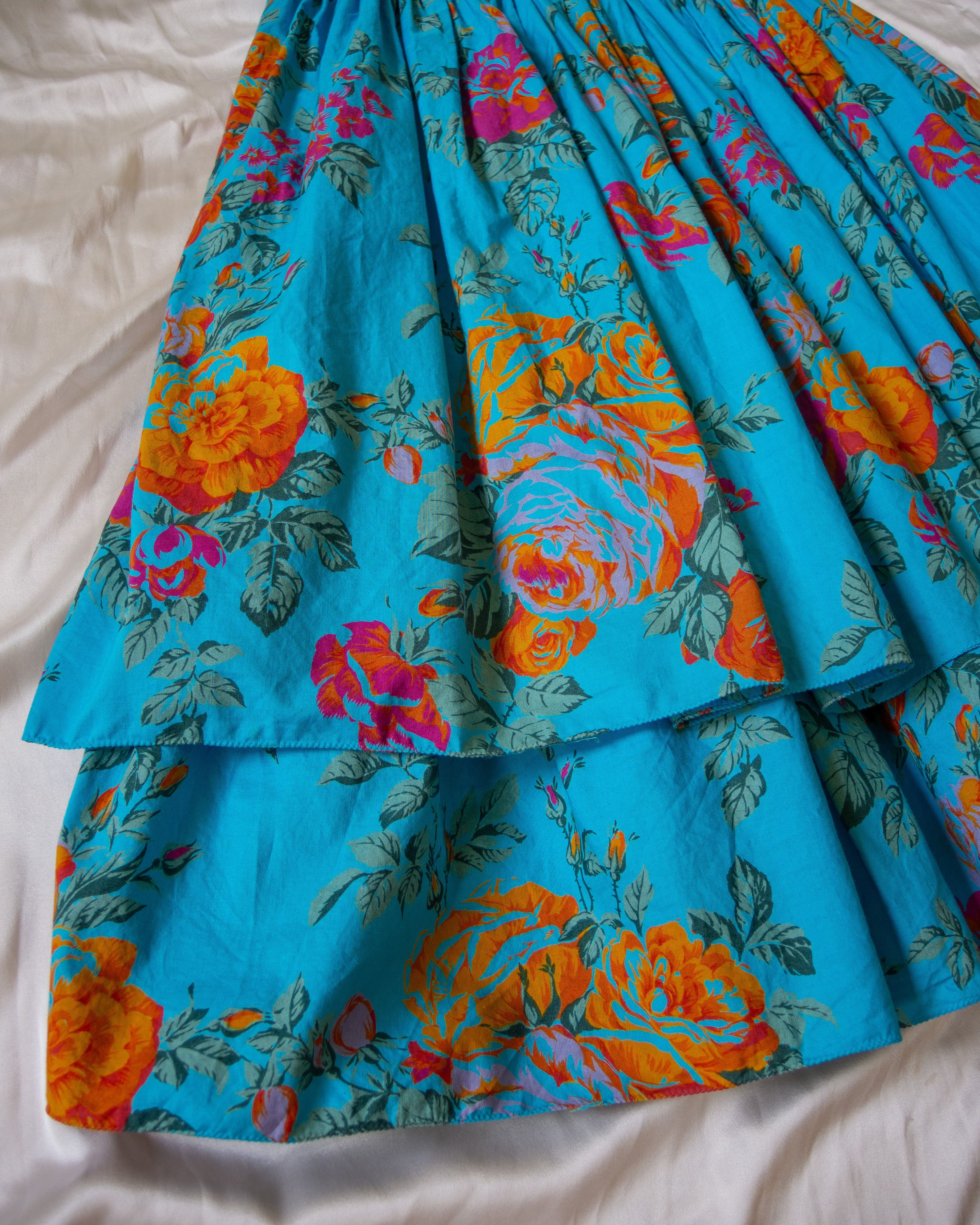 Emanuel Ungaro Emanuel Ungaro vintage floral print dress Size M / US 6-8 / IT 42-44 - 6 Thumbnail
