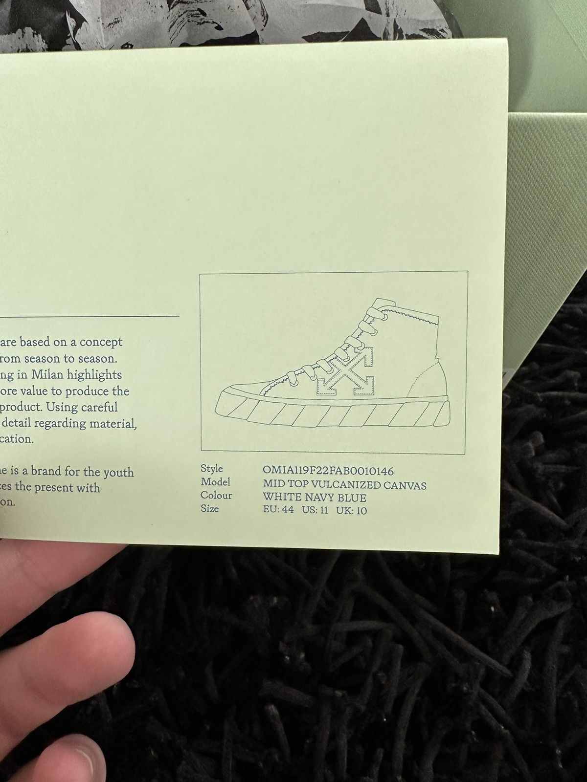 Off-White Off-White Vulc Sneakers Size US 11 / EU 44 - 19 Thumbnail