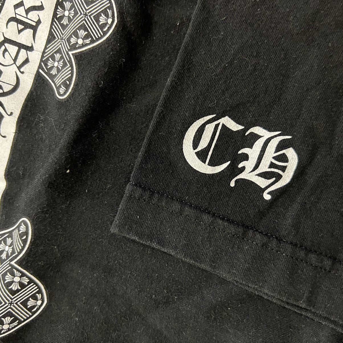 Chrome Hearts Vintage Chrome Heart cross dagger T shirt Size US S / EU 44-46 / 1 - 9 Thumbnail