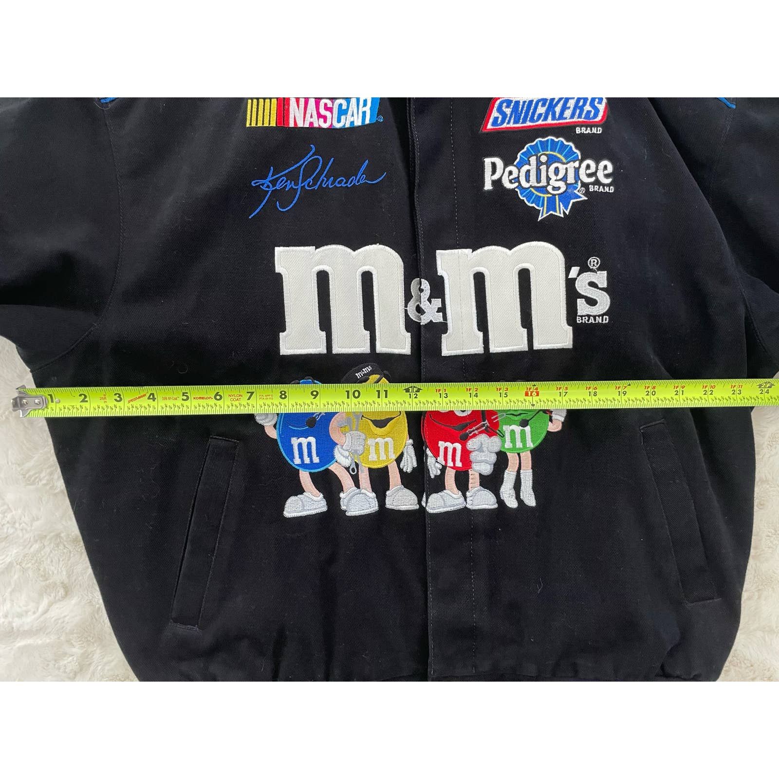 Jh Design Vintage JH Design Nascar M&Ms Racing Jacket Ken