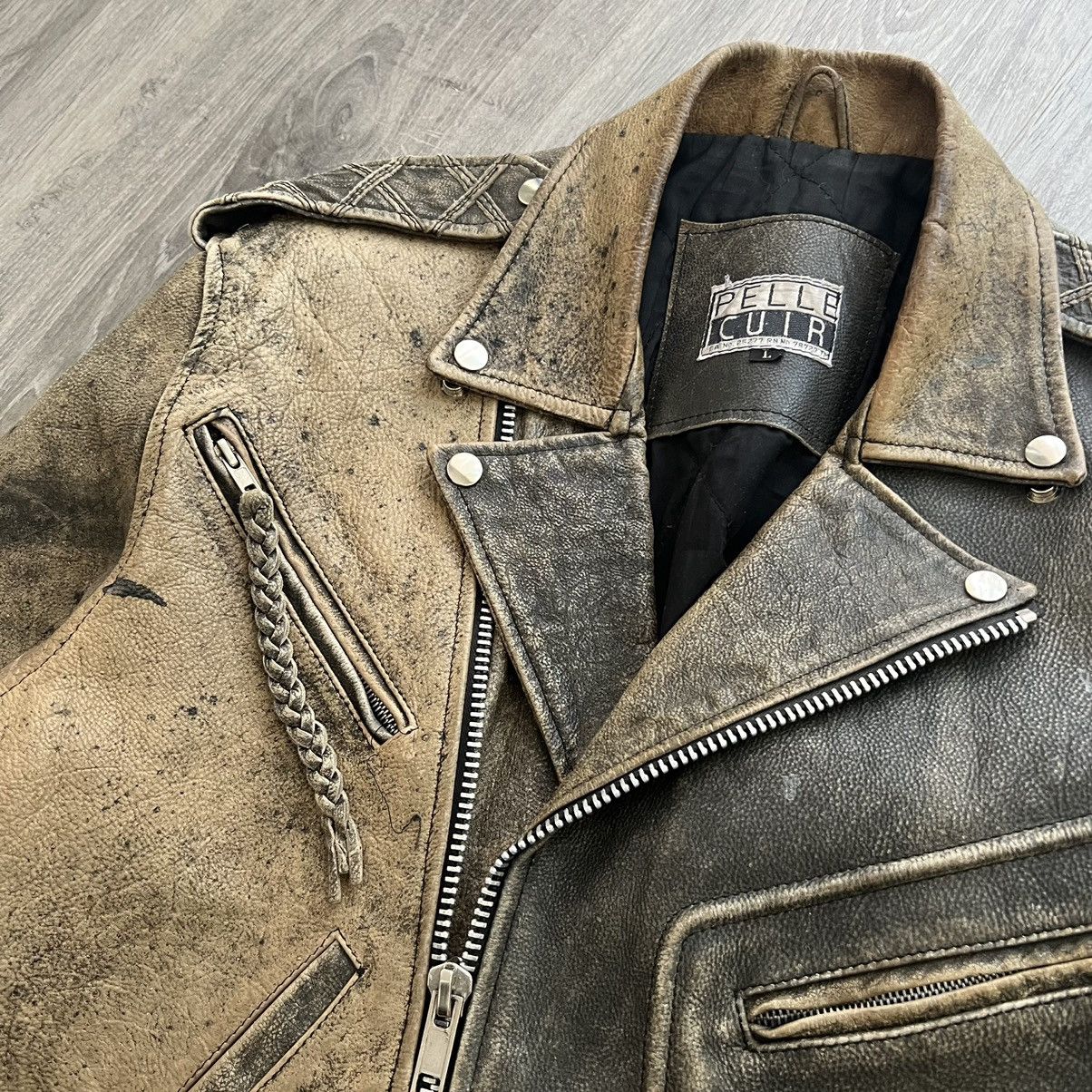 Pelle Pelle Vintage biker leather Jacket Size US L / EU 52-54 / 3 - 4 Thumbnail