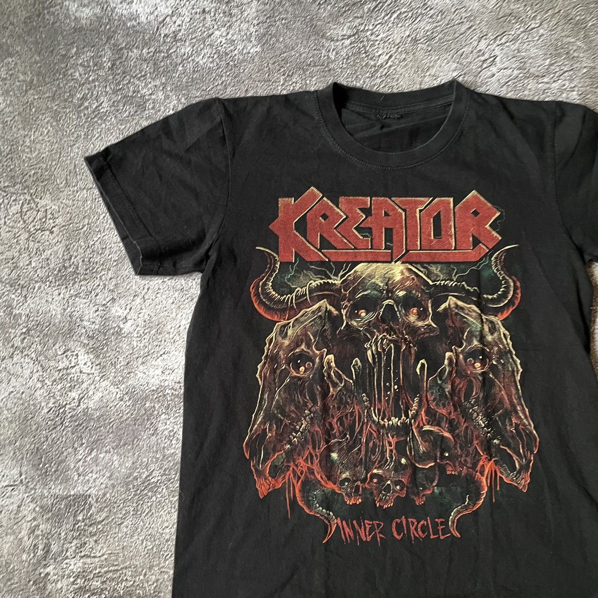 Vintage Vintage Y2K Kreator Band Tee Graphic Punk Horror Skeleton M Size US M / EU 48-50 / 2 - 4 Thumbnail