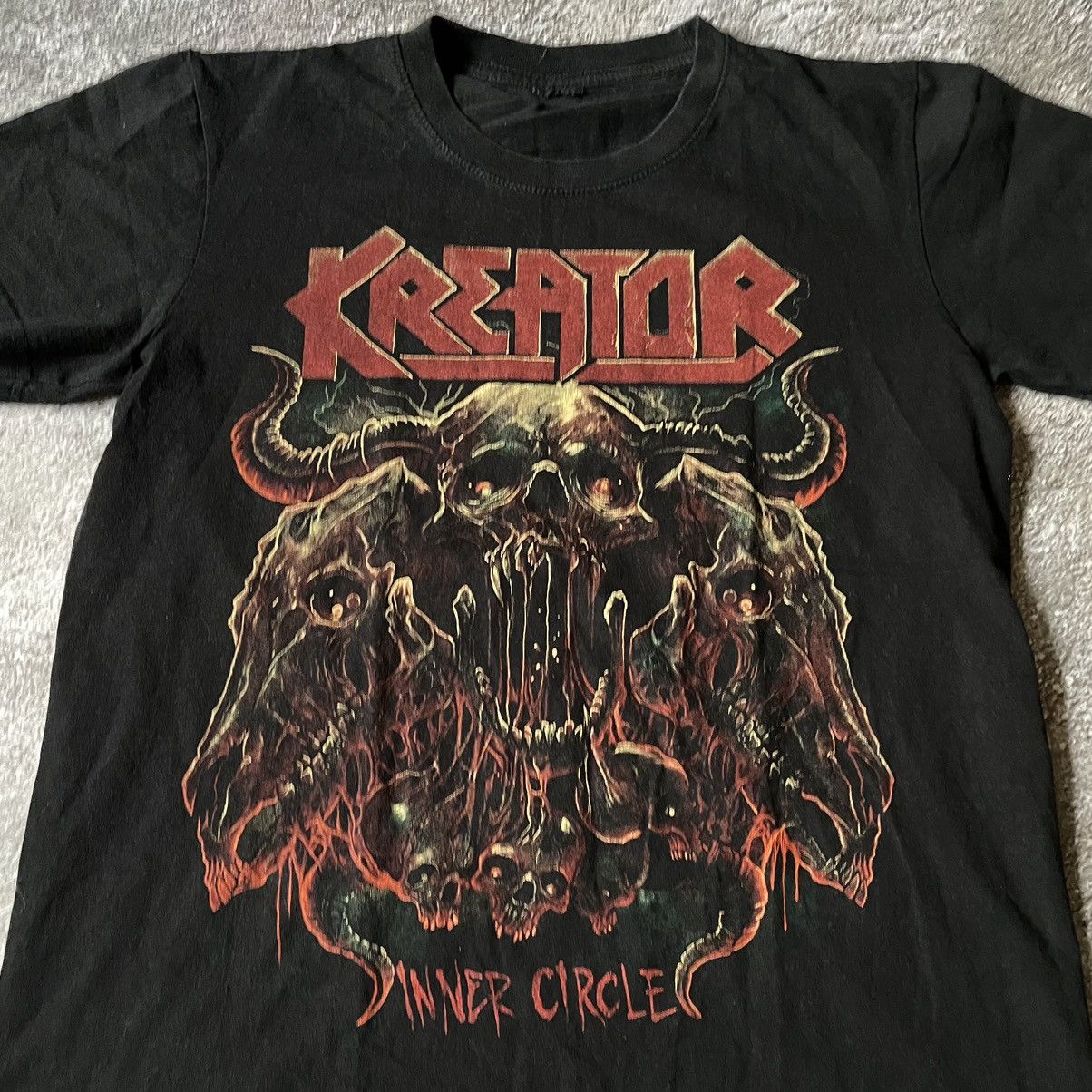 Vintage Vintage Y2K Kreator Band Tee Graphic Punk Horror Skeleton M Size US M / EU 48-50 / 2 - 5 Thumbnail