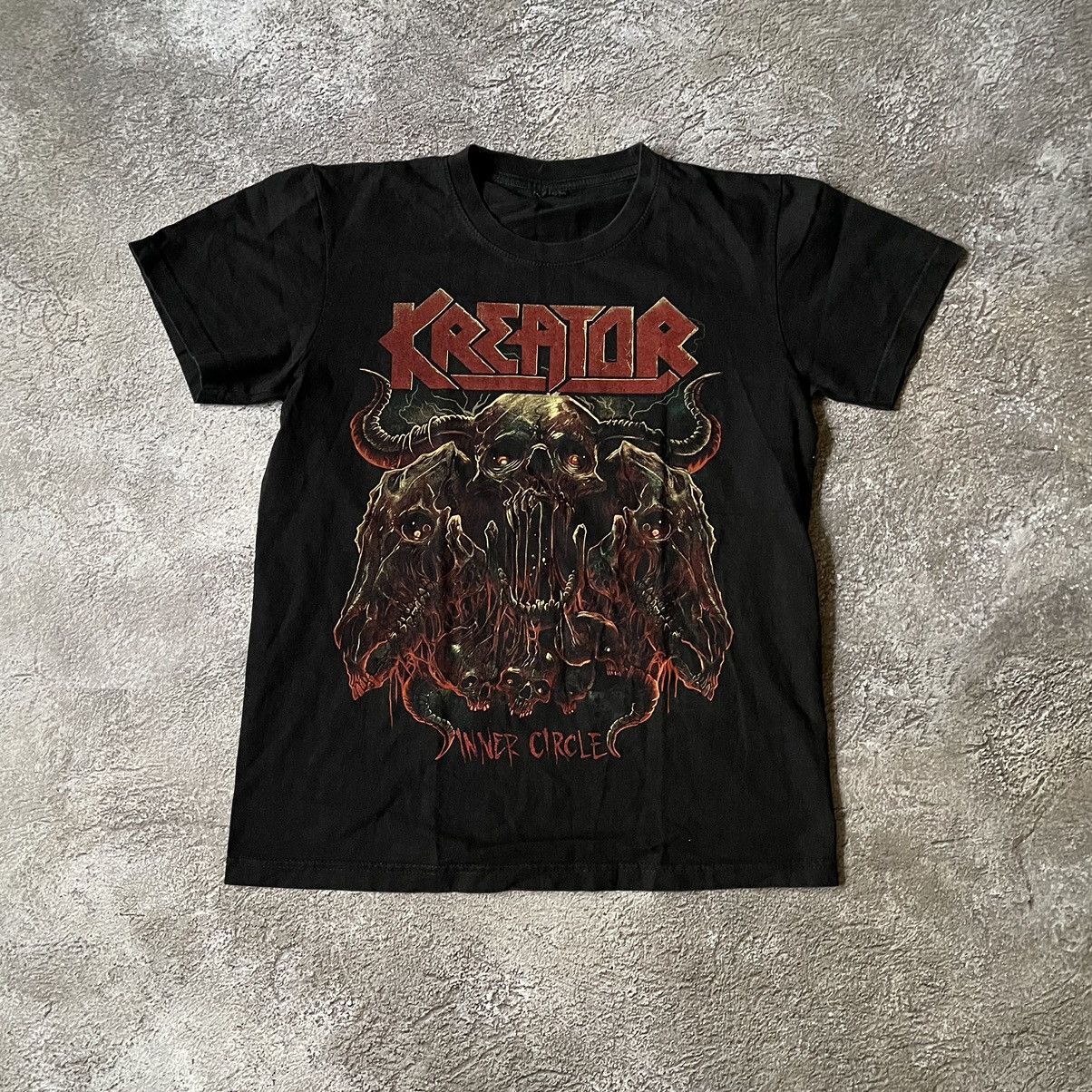 Vintage Vintage Y2K Kreator Band Tee Graphic Punk Horror Skeleton M Size US M / EU 48-50 / 2 - 2 Thumbnail