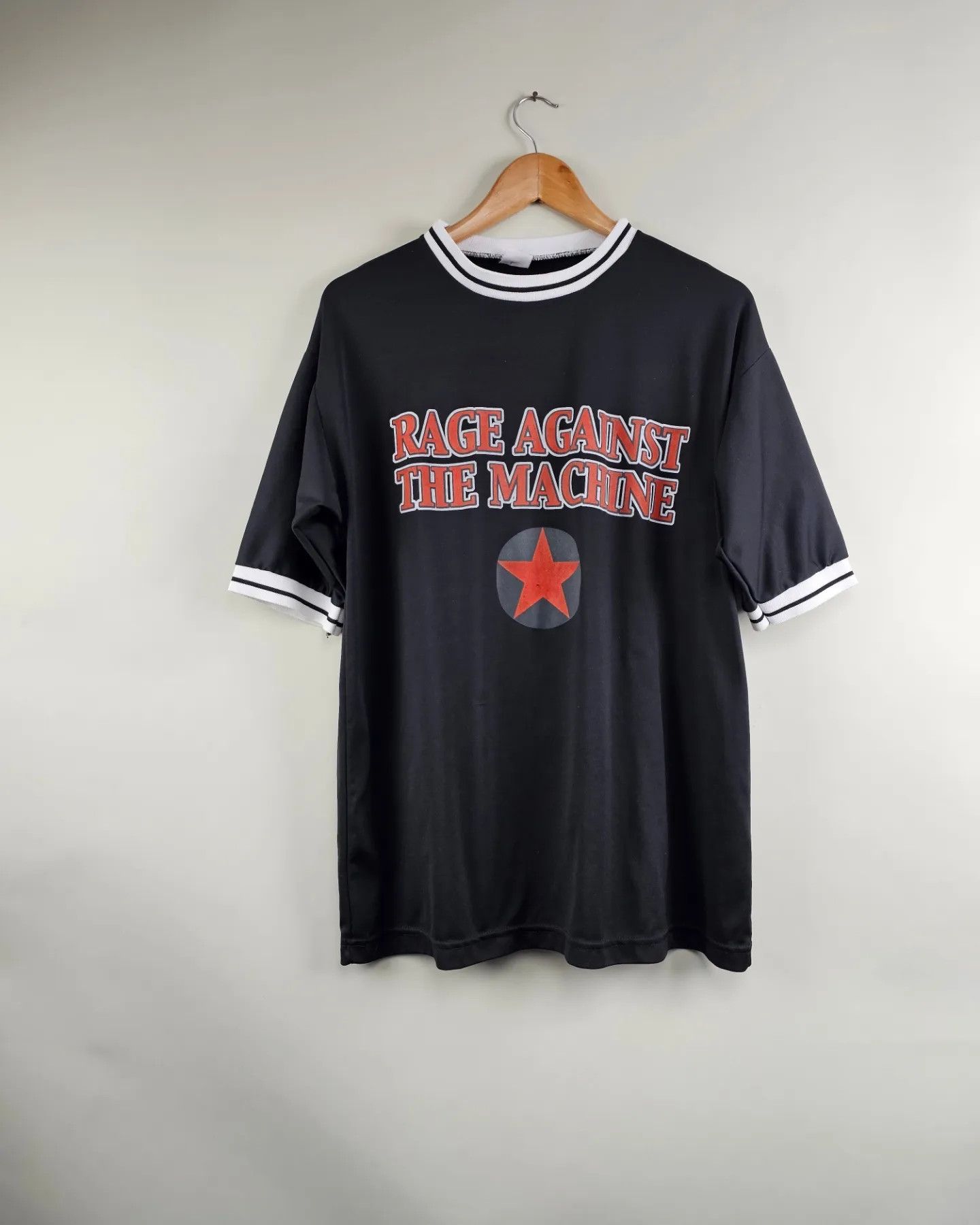 Band Tees × Rage Against The Machine × Vintage 90s Rage against the machine vintage Jersey T Shirt Size US L / EU 52-54 / 3 - 8 Thumbnail