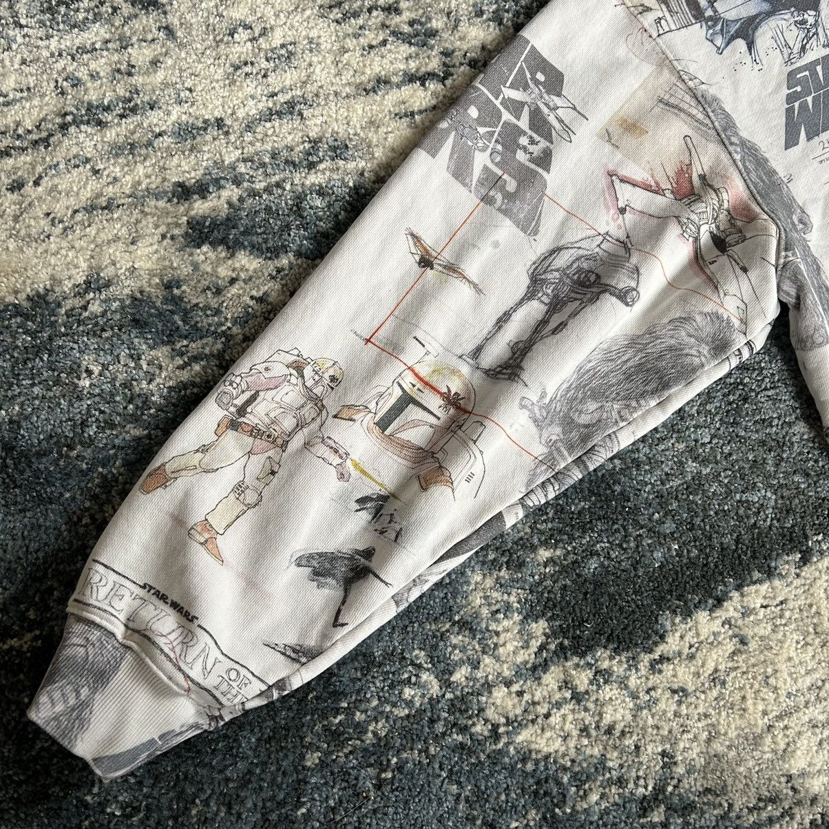 Kith × Ronnie Fieg × Star Wars 2021 CONCEPT ART SKETCHES ALLOVER PRiNT HOODiE SWEATSHiRT Size US XL / EU 56 / 4 - 9 Thumbnail