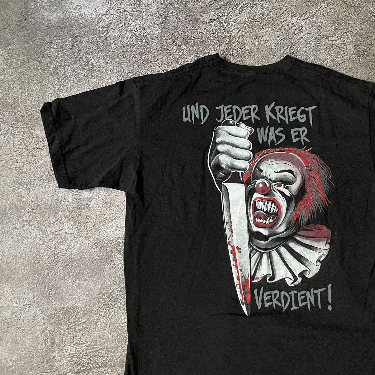 Vintage Vintage Y2K CLOWN ABSTRACT CREEPY VAMP ANGRY XL Size US XL / EU 56 / 4 - 4 Thumbnail
