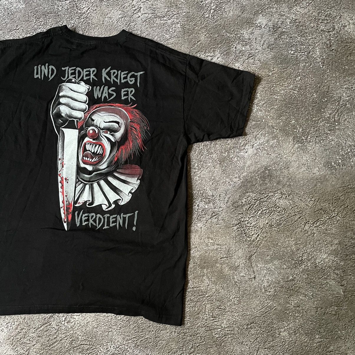 Vintage Vintage Y2K CLOWN ABSTRACT CREEPY VAMP ANGRY XL Size US XL / EU 56 / 4 - 2 Thumbnail