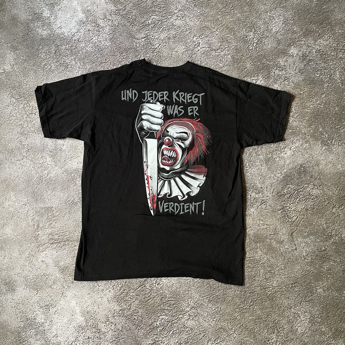 Vintage Vintage Y2K CLOWN ABSTRACT CREEPY VAMP ANGRY XL Size US XL / EU 56 / 4 - 3 Thumbnail