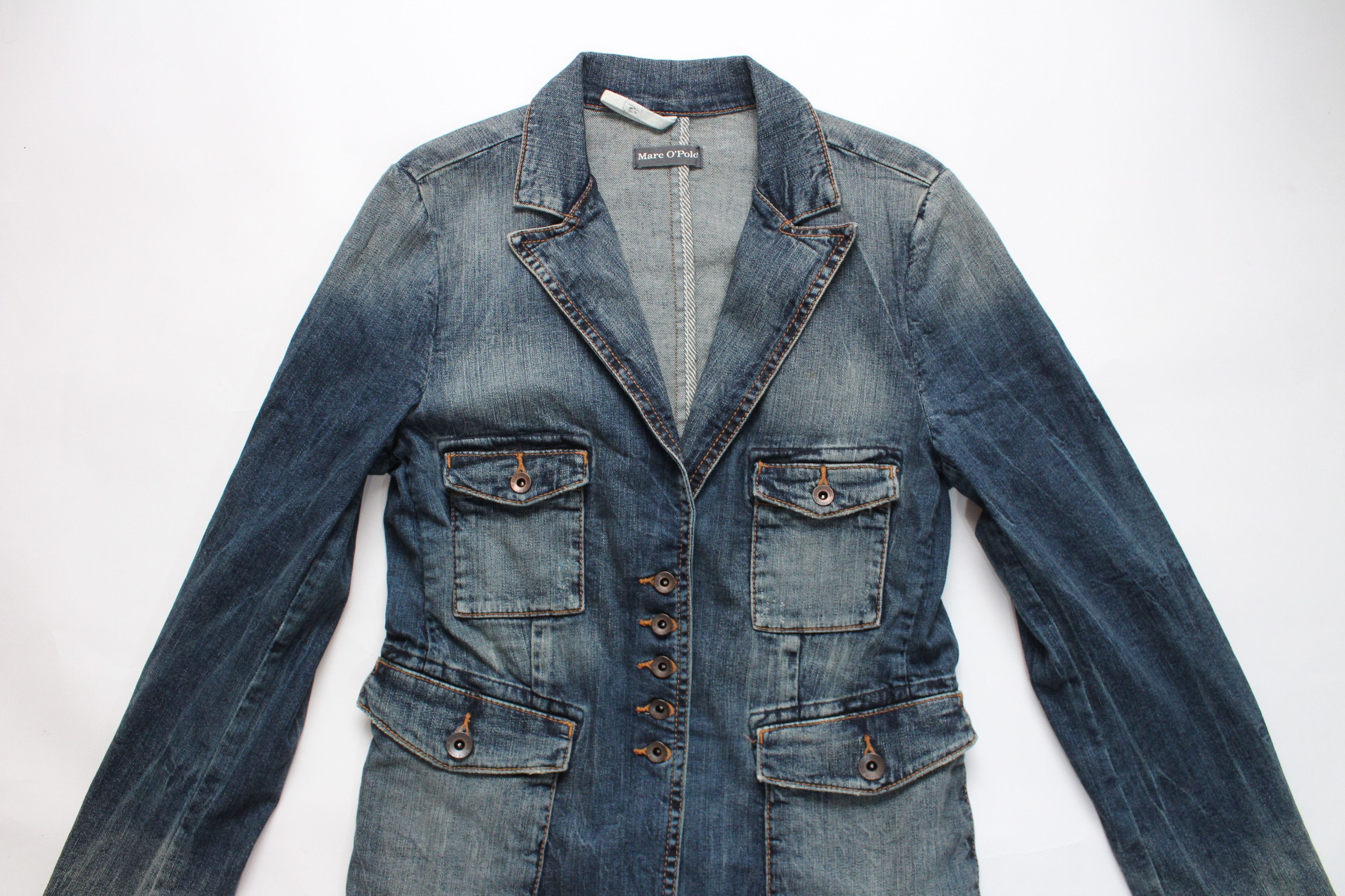 image of Marc O Polo Marco Polo Denim Jacket Womens Size 40 Hype Streetwear in Blue