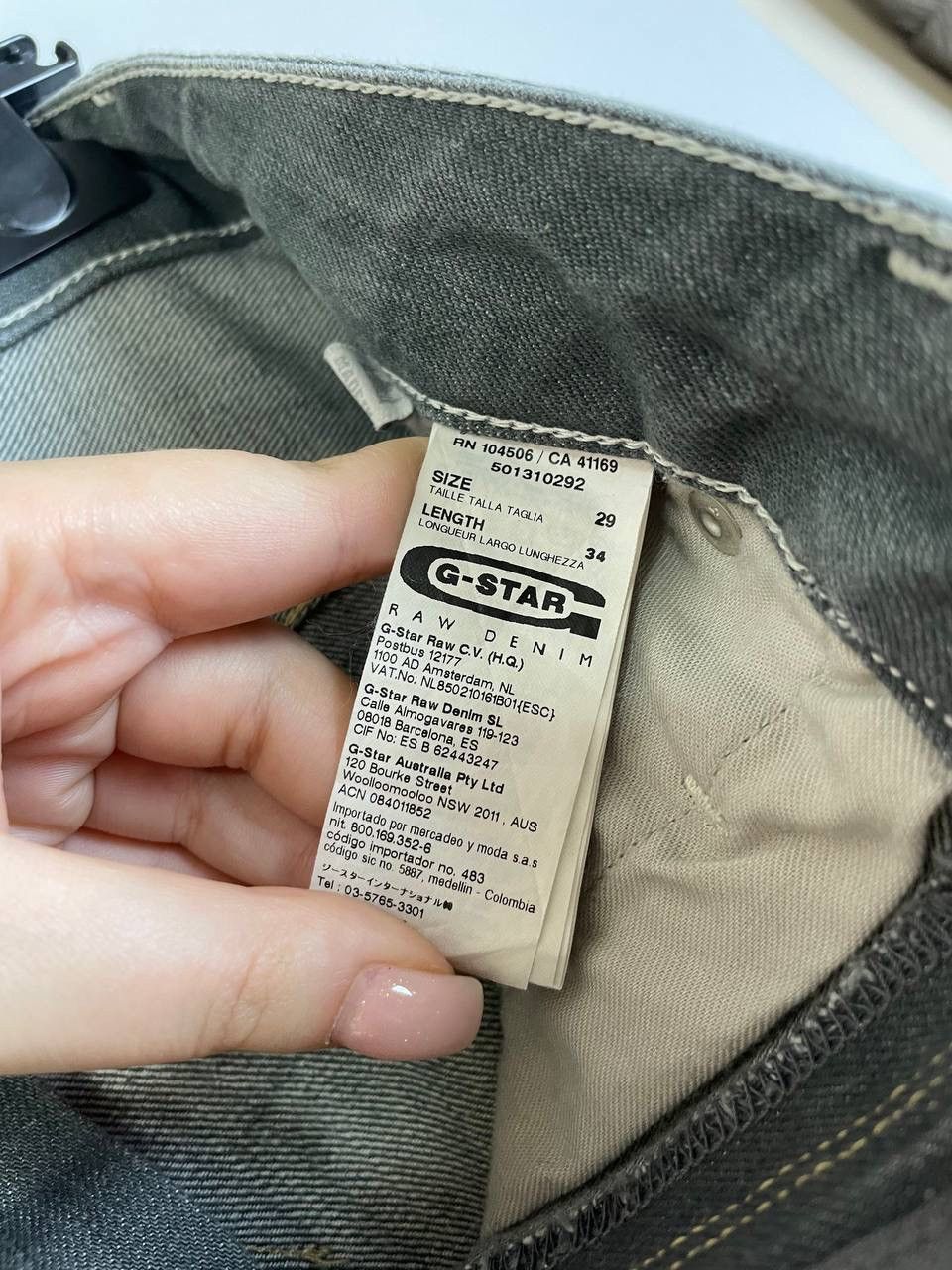 G-Star G star Raw vintage denim pants size 29/34 Size US 34 / EU 50 - 2 Thumbnail