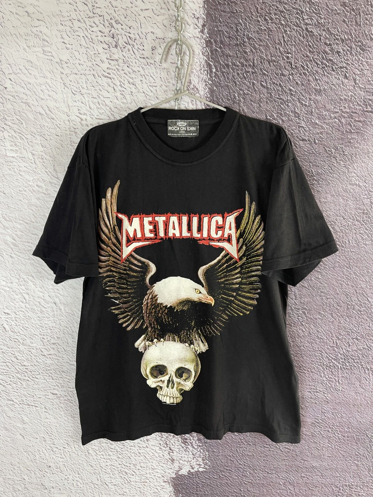 Band Tees Rock on Skin Vintage 2003 Metallica St Anger Tee Eagle Size US L / EU 52-54 / 3 - 3 Thumbnail