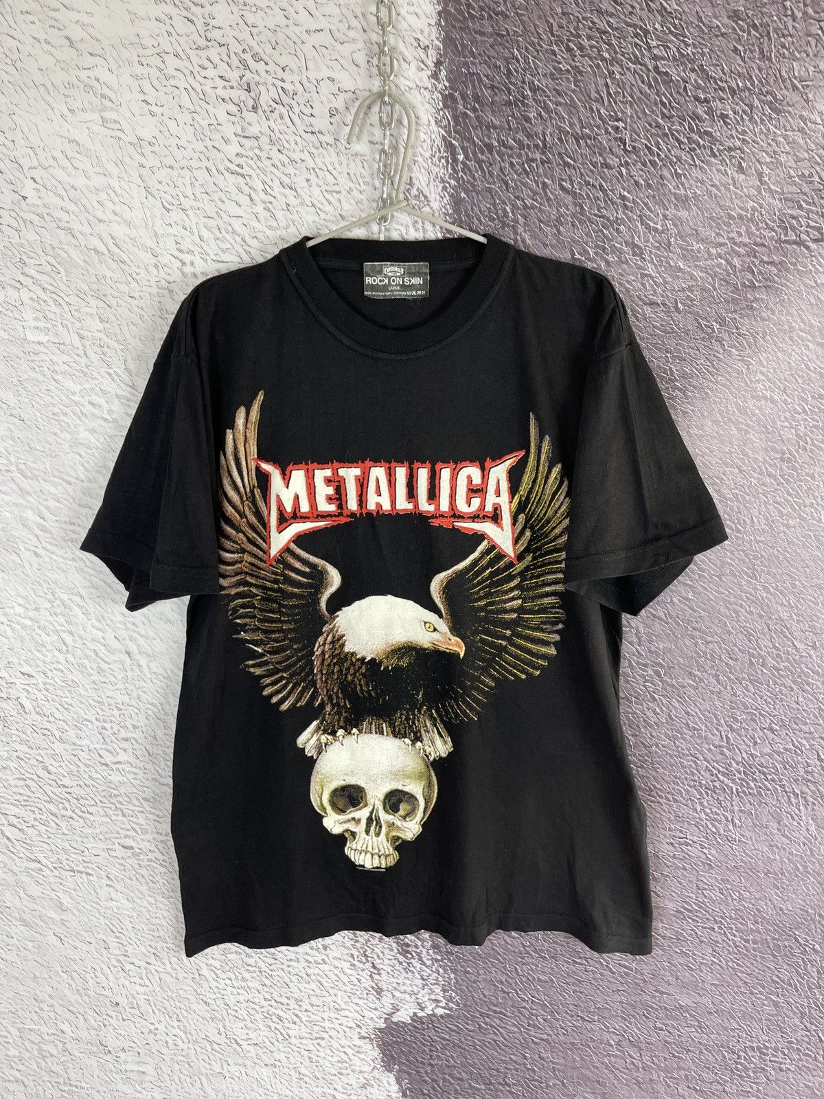 Band Tees Rock on Skin Vintage 2003 Metallica St Anger Tee Eagle Size US L / EU 52-54 / 3 - 1 Thumbnail