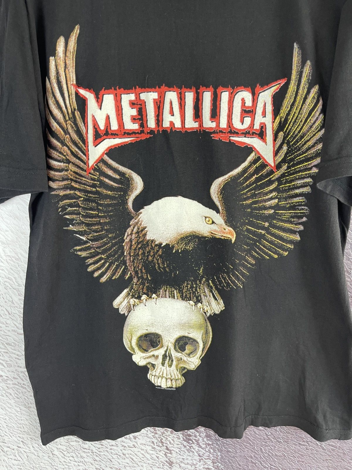 Band Tees Rock on Skin Vintage 2003 Metallica St Anger Tee Eagle Size US L / EU 52-54 / 3 - 7 Thumbnail