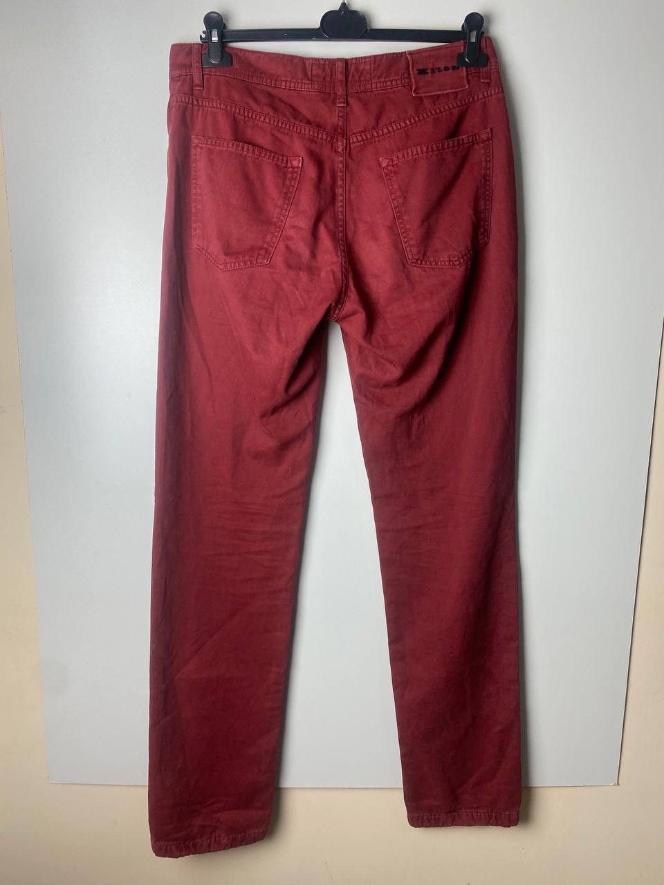 Kiton NWOT Est 1295 $ Kiton Selvedge plum button Fly jeans size 33 Size US 33 - 2 Thumbnail