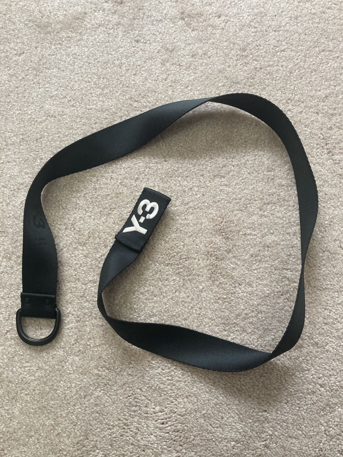 Y3 Y3 webbing belt Grailed
