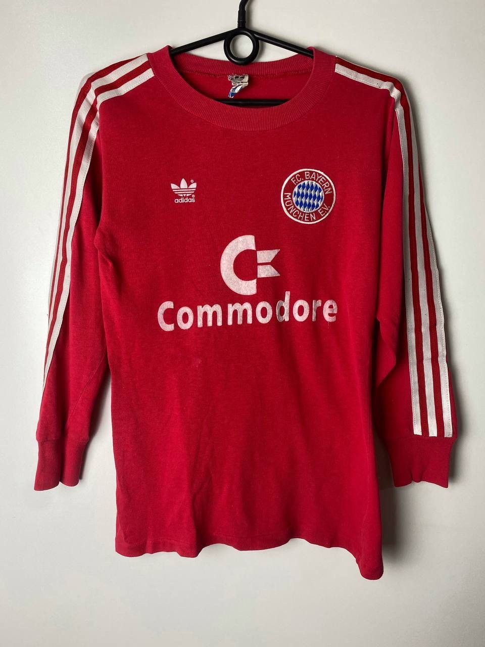 Vintage Bayern Munchen Adidas 1985-1986 vintage long sleeve size S Size US S / EU 44-46 / 1 - 1 Thumbnail