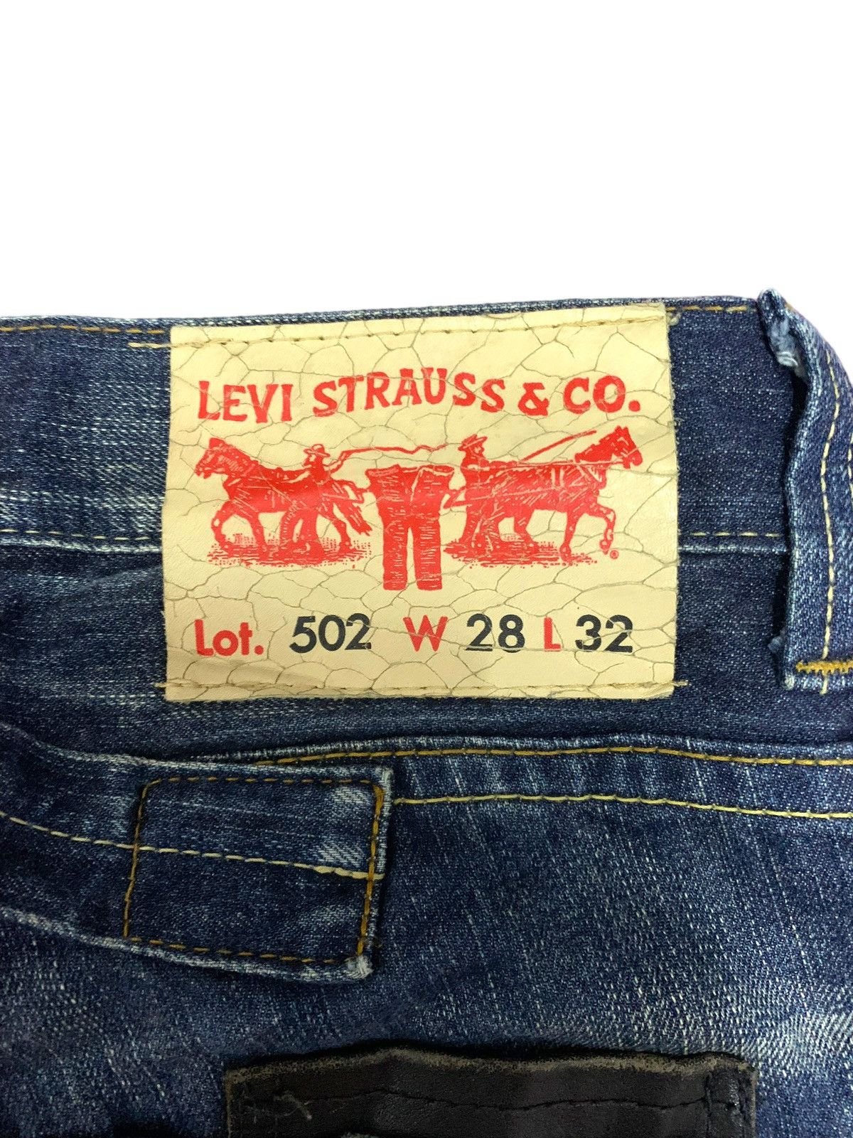 Levi's Made & Crafted × Vintage Archival Levis 504 Cowboy Flare Jeans Size US 28 / EU 44 - 5 Thumbnail