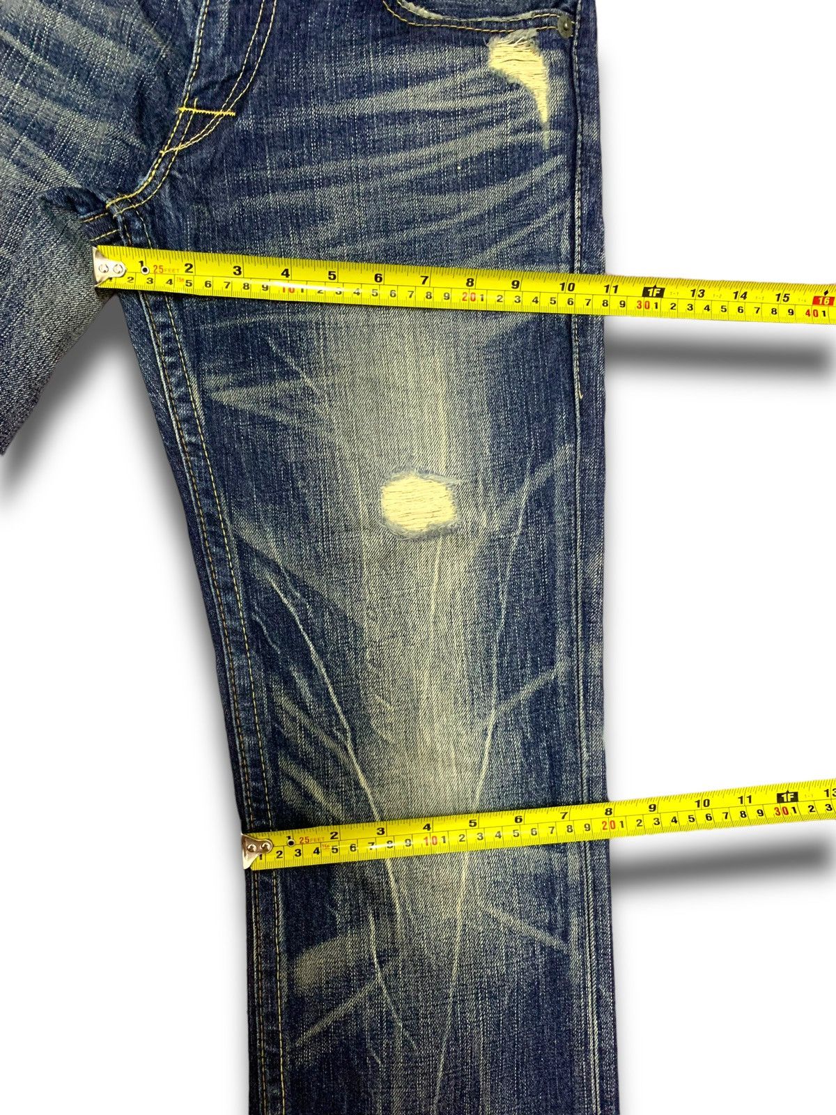 Levi's Made & Crafted × Vintage Archival Levis 504 Cowboy Flare Jeans Size US 28 / EU 44 - 11 Thumbnail