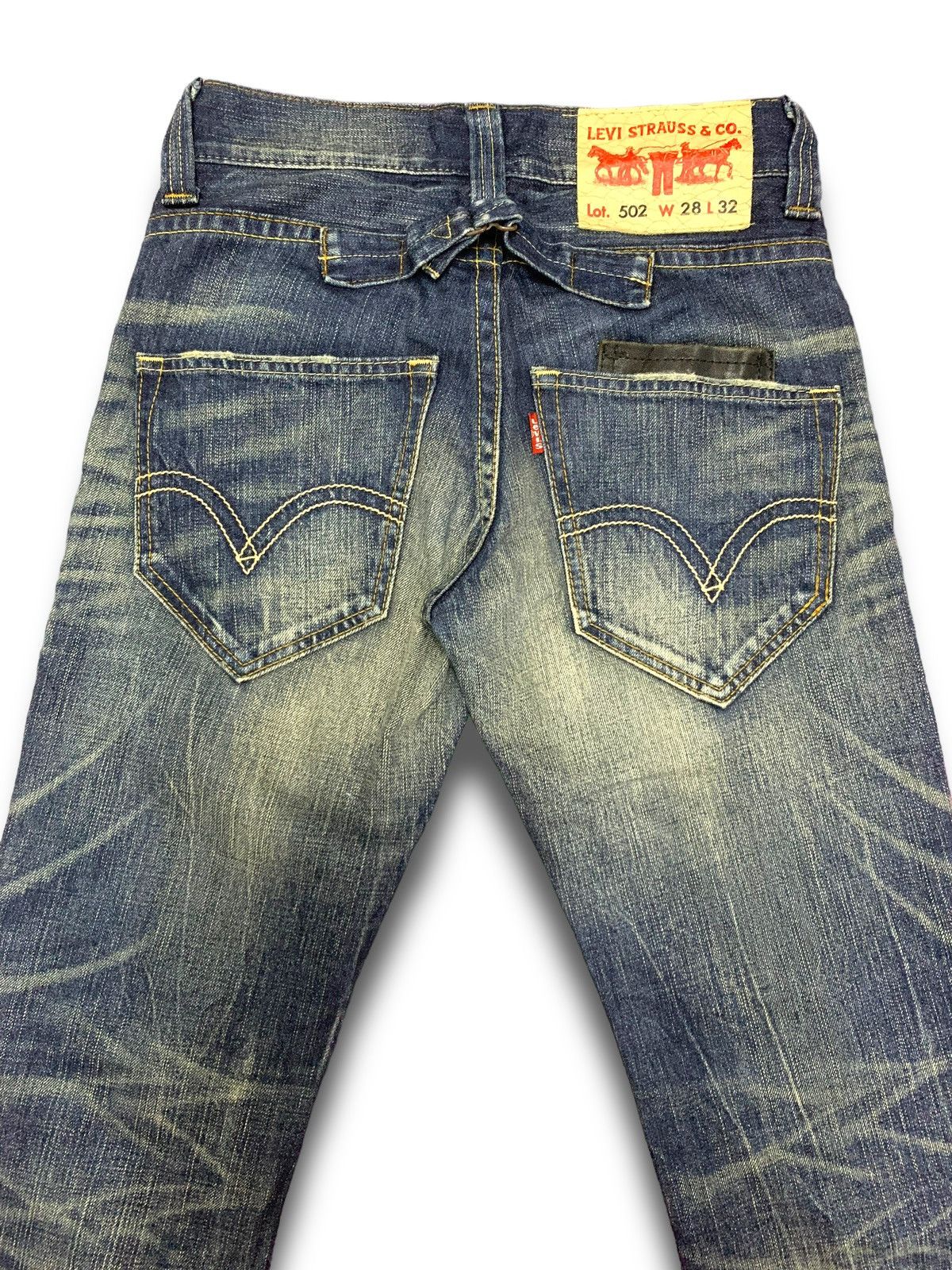 Levi's Made & Crafted × Vintage Archival Levis 504 Cowboy Flare Jeans Size US 28 / EU 44 - 4 Thumbnail