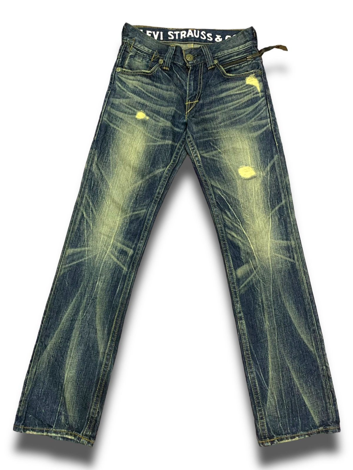 Levi's Made & Crafted × Vintage Archival Levis 504 Cowboy Flare Jeans Size US 28 / EU 44 - 1 Thumbnail