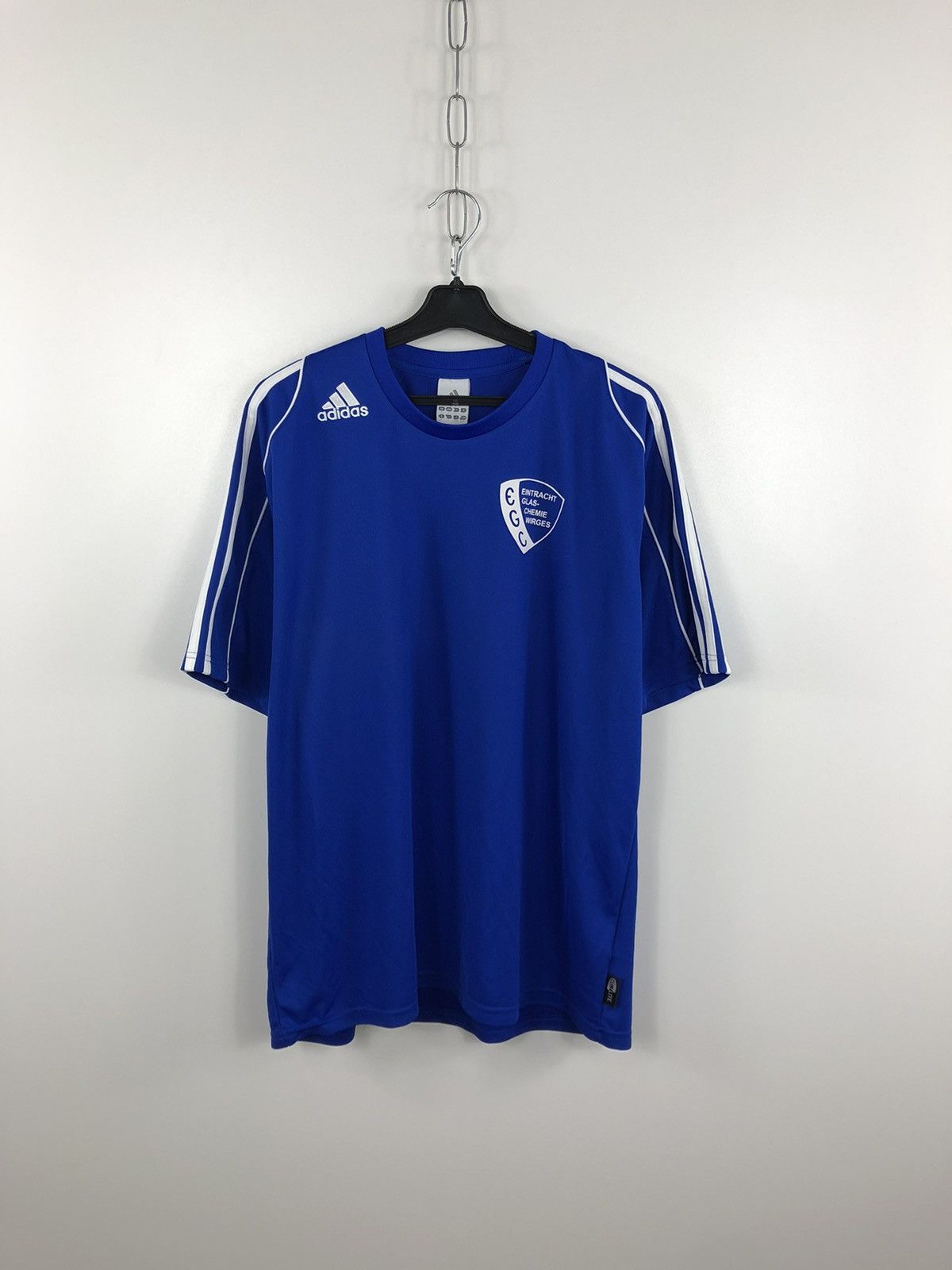 Adidas × Vintage Vintage Adidas Eintracht Glas-Chemie Wirges 2010/2011 Sz L Size US L / EU 52-54 / 3 - 1 Thumbnail