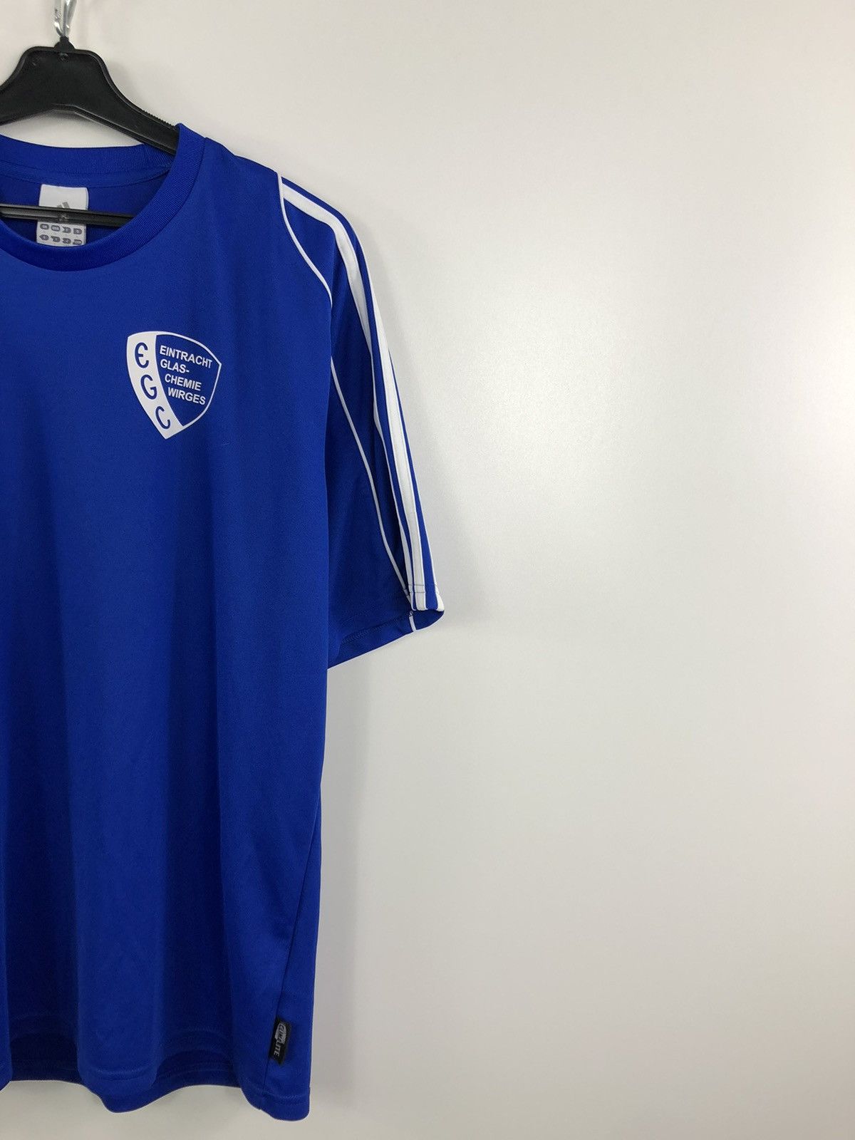 Adidas × Vintage Vintage Adidas Eintracht Glas-Chemie Wirges 2010/2011 Sz L Size US L / EU 52-54 / 3 - 5 Thumbnail