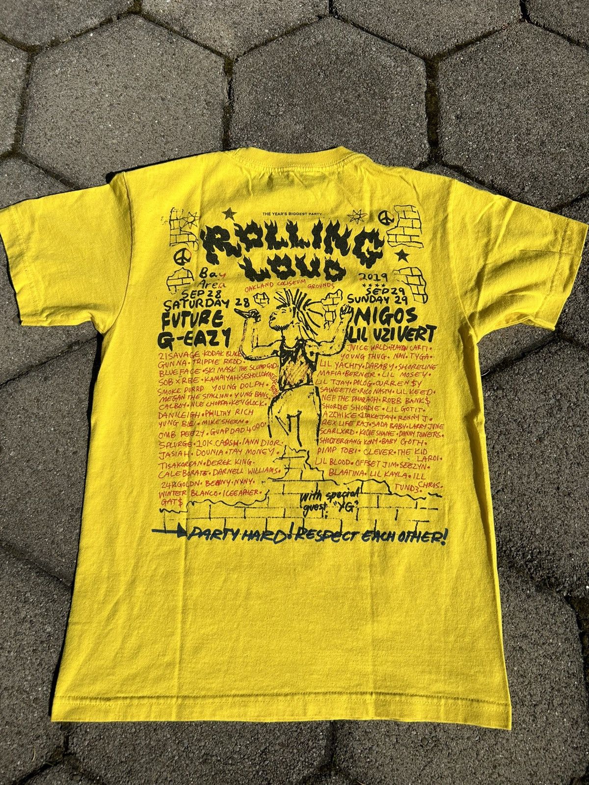 Rap Tees Rolling Loud Rap T Shirt Size US S / EU 44-46 / 1 - 1 Thumbnail