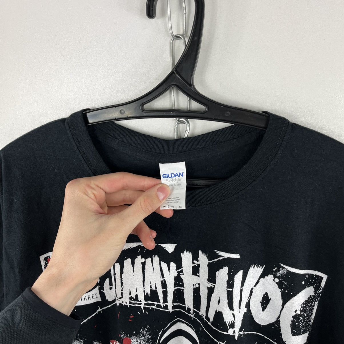 Vintage Jimmy Havoc Progress Pro Wrestling T-Shirt Big logo Size 2XL Size US XXL / EU 58 / 5 - 5 Thumbnail