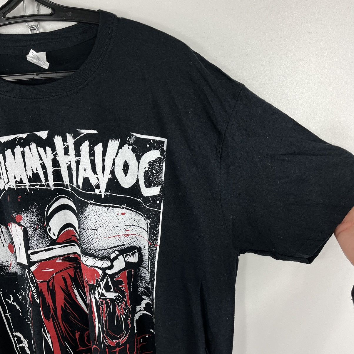 Vintage Jimmy Havoc Progress Pro Wrestling T-Shirt Big logo Size 2XL Size US XXL / EU 58 / 5 - 3 Thumbnail