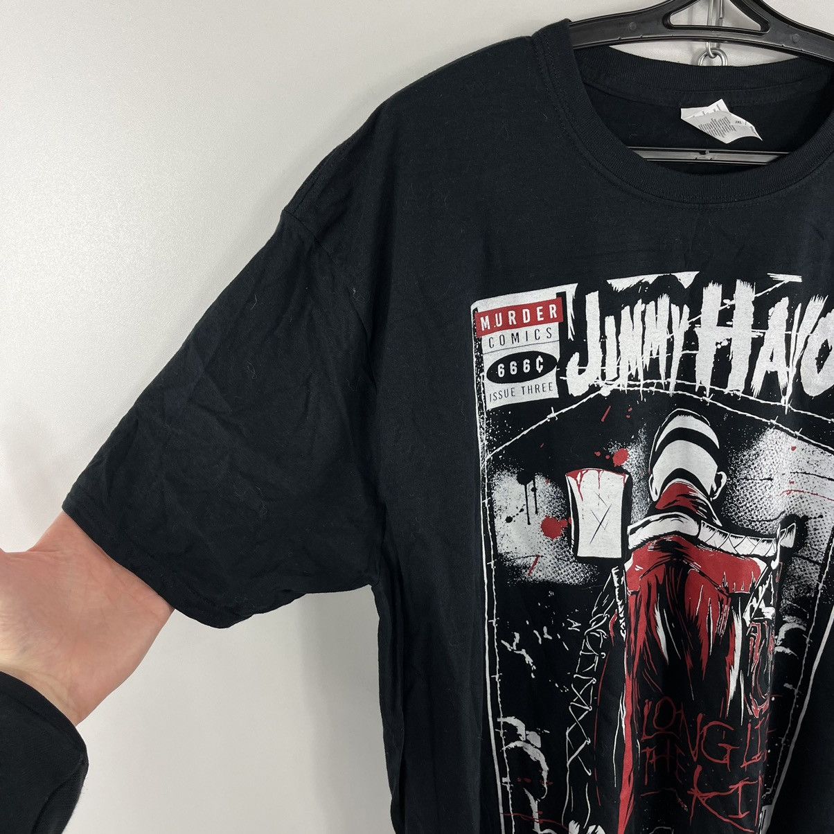 Vintage Jimmy Havoc Progress Pro Wrestling T-Shirt Big logo Size 2XL Size US XXL / EU 58 / 5 - 2 Thumbnail