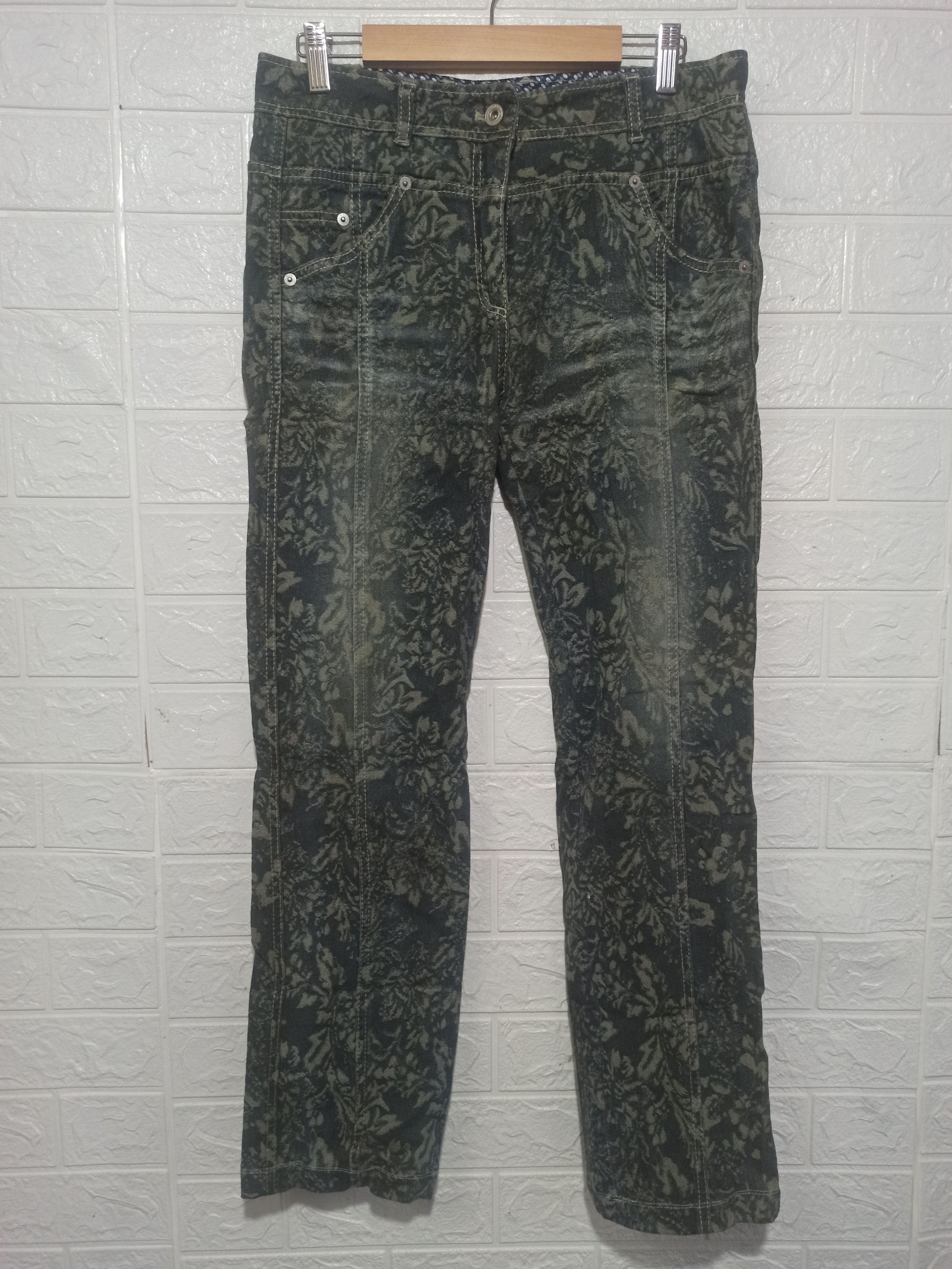 Japanese Brand La Moda Goji Pants Stretch Size 30" / US 8 / IT 44 - 2 Thumbnail