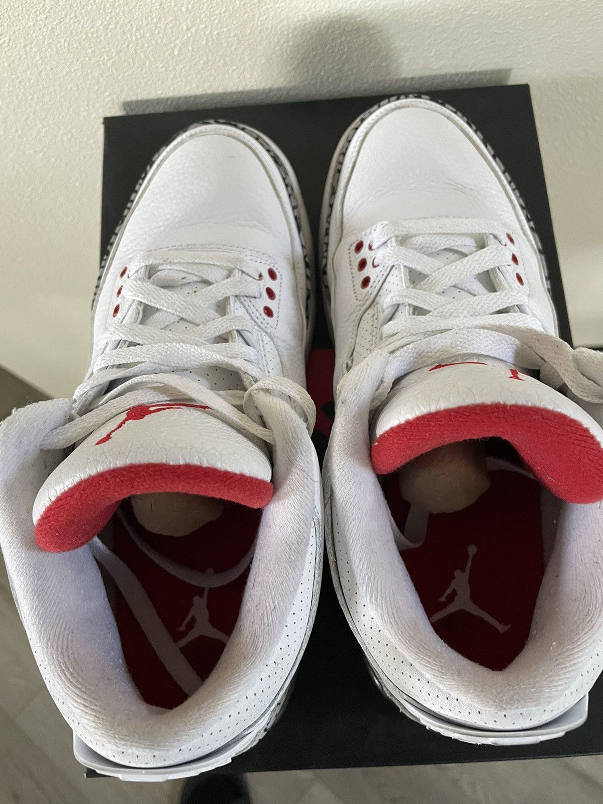 Jordan Brand × Nike Custom Air Jordan 3 Hall of Fame Size 8.5 Size US 8.5 / EU 41-42 - 6 Thumbnail