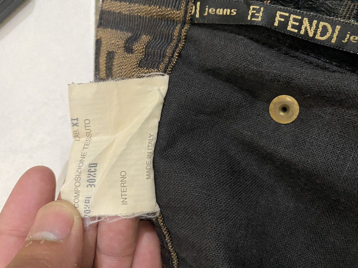 Fendi Fendi Monogram Skirt Size 24" / US 00 / IT 34 - 6 Thumbnail
