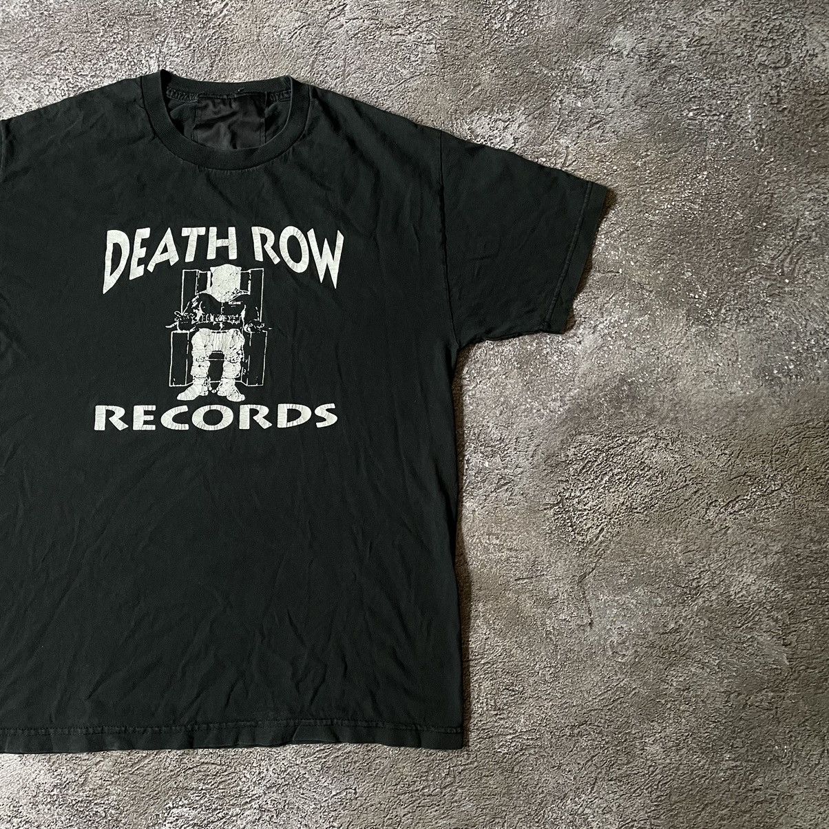 Vintage Vintage 90s Death Row Records Graphic Tee Grunge Black L Size US L / EU 52-54 / 3 - 2 Thumbnail