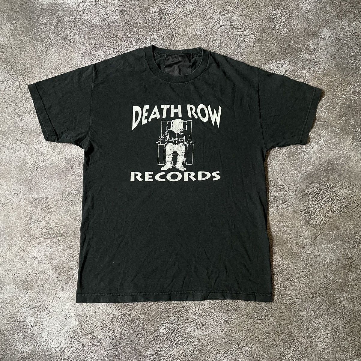 Vintage Vintage 90s Death Row Records Graphic Tee Grunge Black L Size US L / EU 52-54 / 3 - 3 Thumbnail