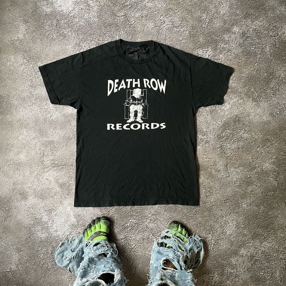Vintage Vintage 90s Death Row Records Graphic Tee Grunge Black L Size US L / EU 52-54 / 3 - 1 Thumbnail