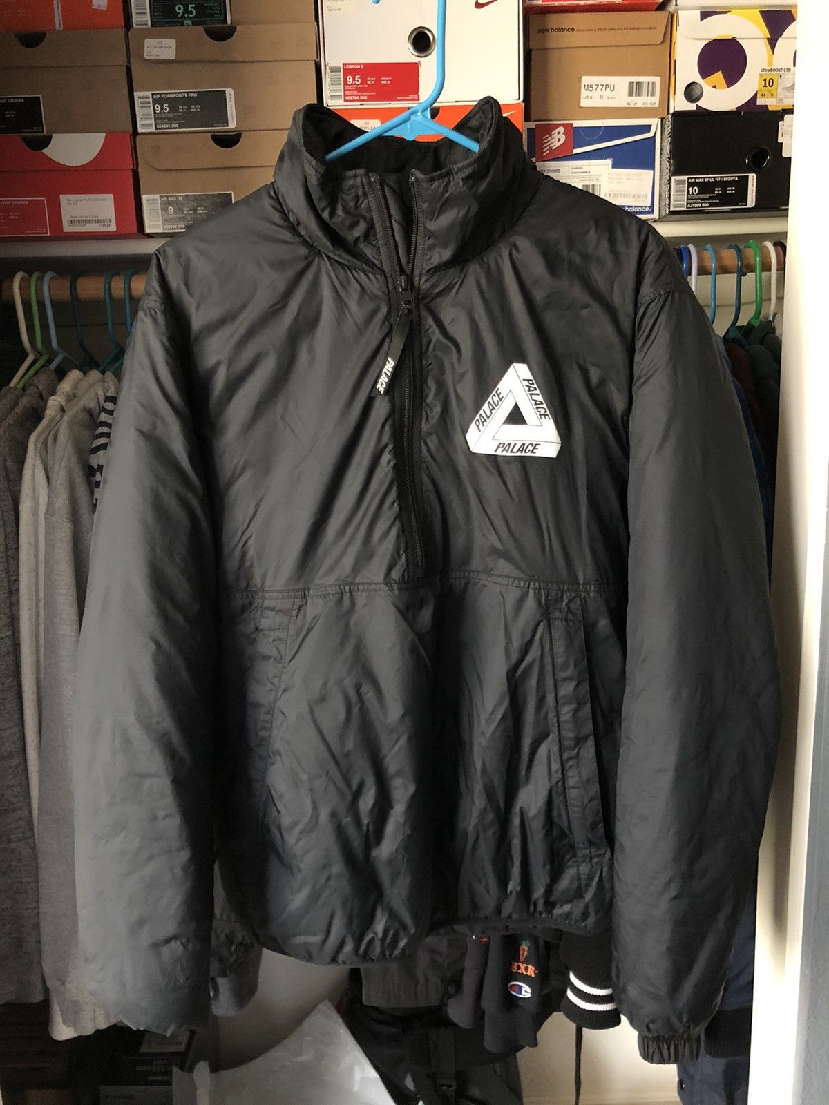 Palace thinsulate discount half zip jacket