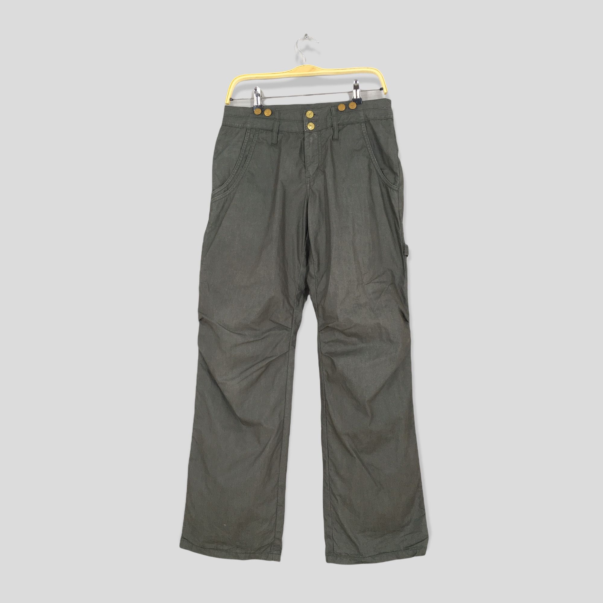 image of Size 30X31 Ppfm Japan Bondage Cargo Olive Straight Pants, Men's