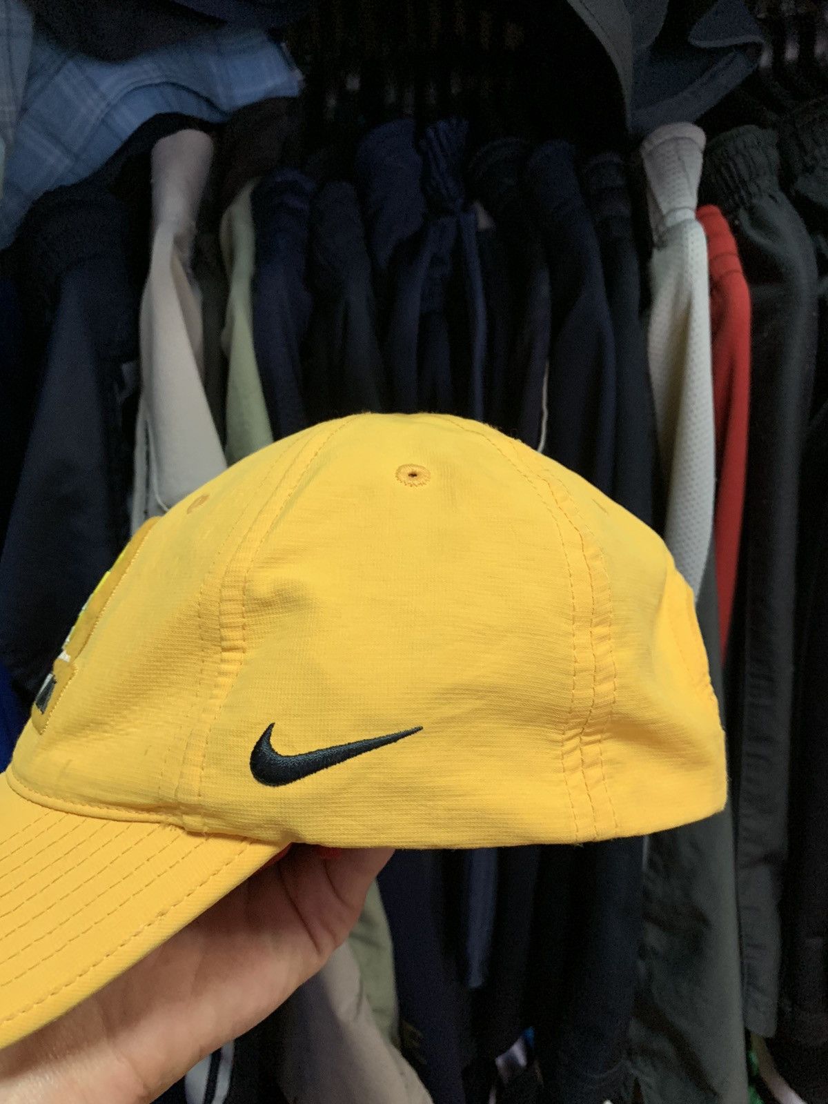Vintage Vintage 90s Nike Australia cap big logo streetwear Size ONE SIZE - 4 Thumbnail