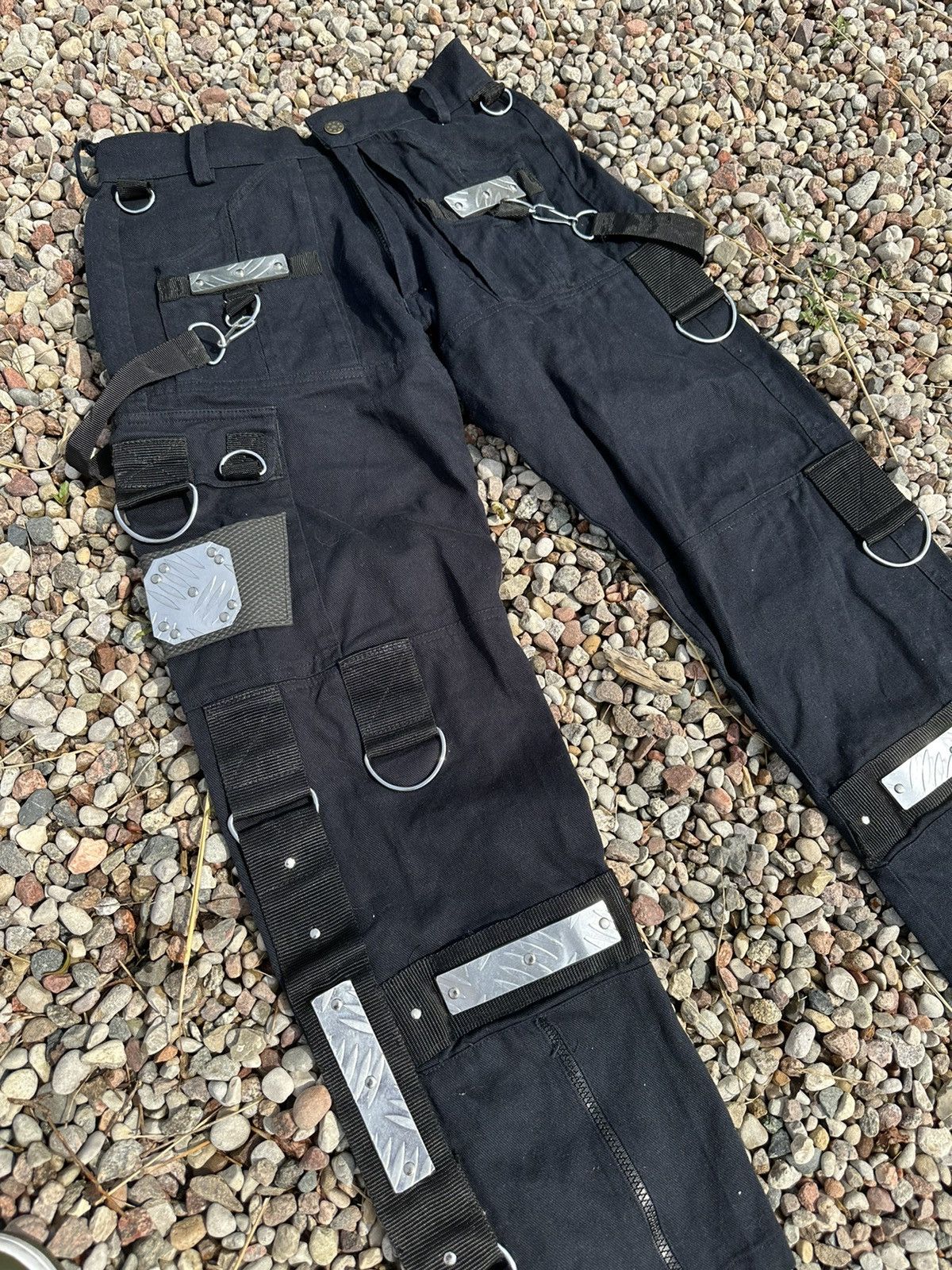 Japanese Brand × Seditionaries Raven S.D.L Rave Bondage Pants Size US 28 / EU 44 - 3 Thumbnail