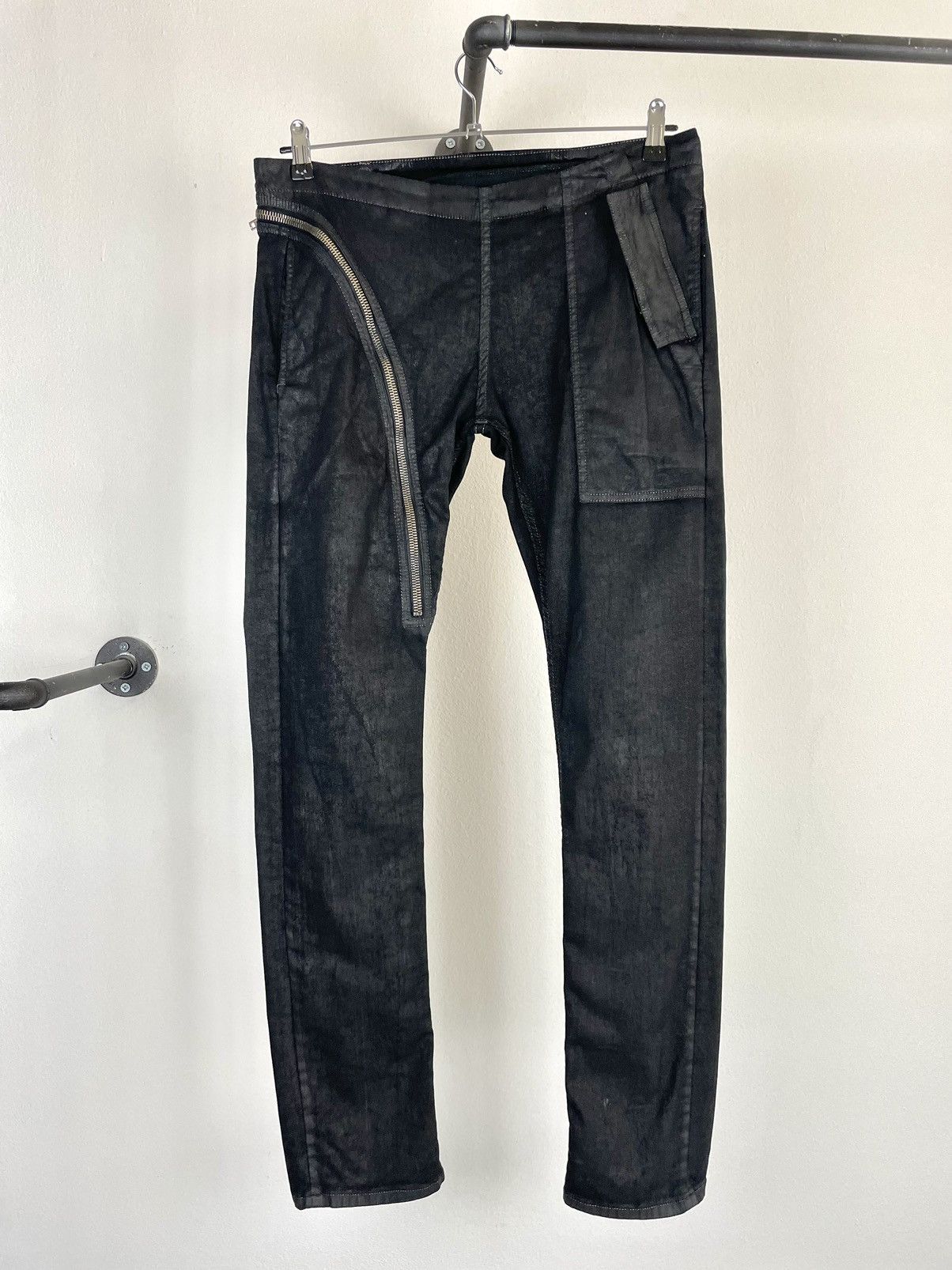 image of Rick Owens Drkshdw Ss15 ‘Faun’ Black Scrub Aircuts, Men's (Size 33)