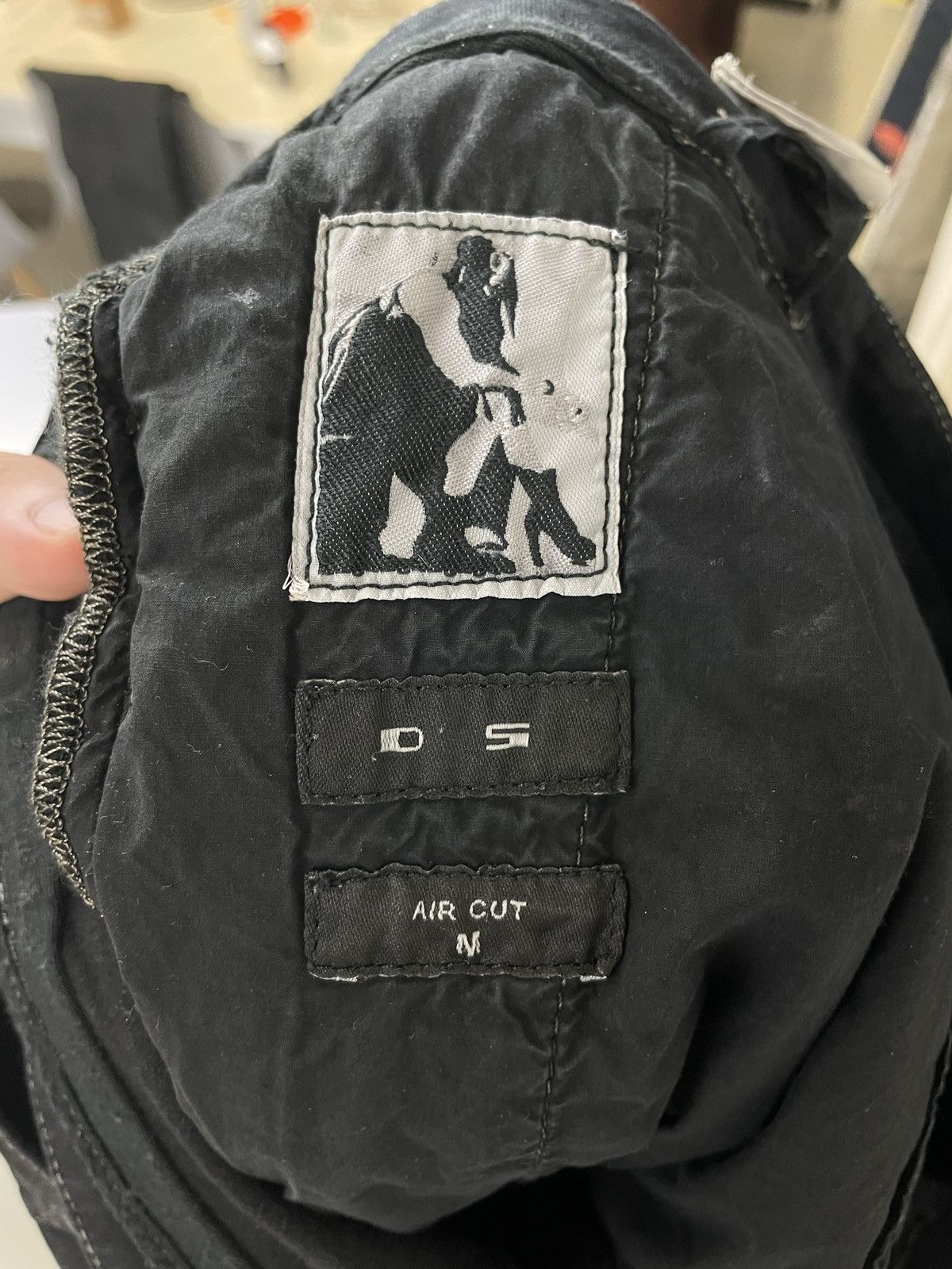 Rick Owens Drkshdw SS15 ‘Faun’ Black Scrub Aircuts Size US 33 - 8 Thumbnail