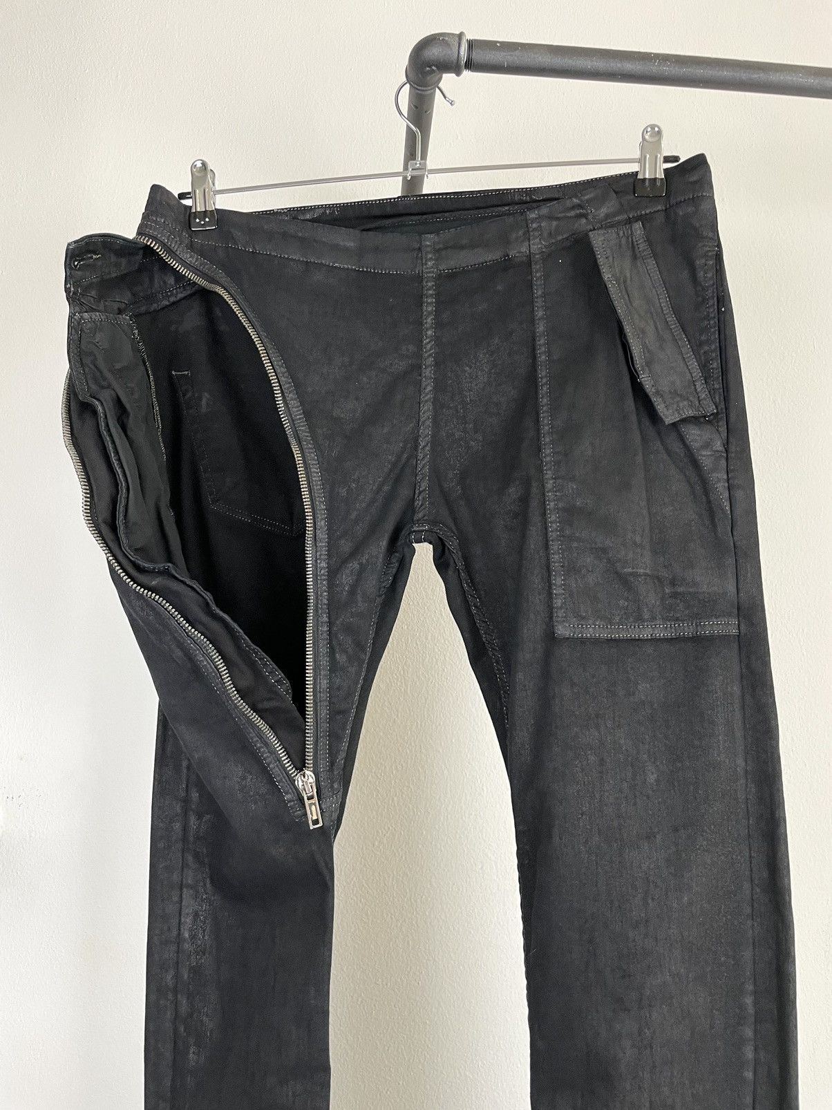 Rick Owens Drkshdw SS15 ‘Faun’ Black Scrub Aircuts Size US 33 - 3 Thumbnail